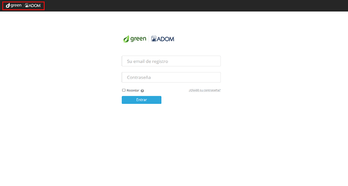 Quitar logo barra superior