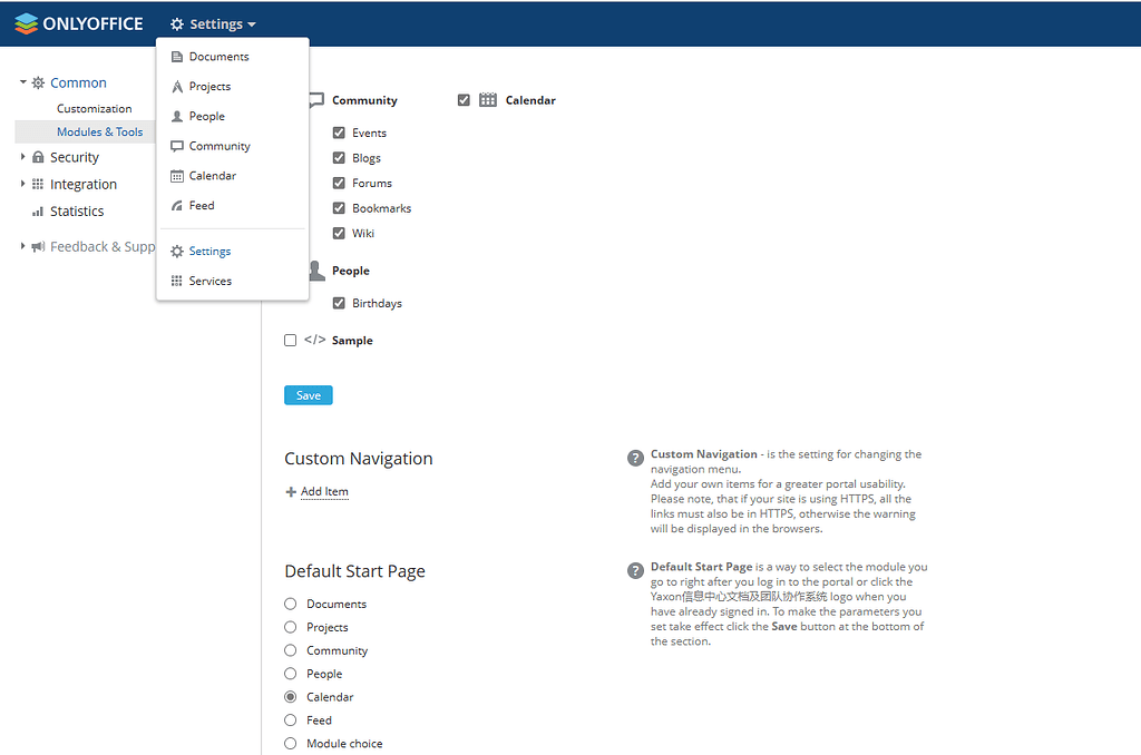 Unable to open control panel - Docs - ONLYOFFICE Community