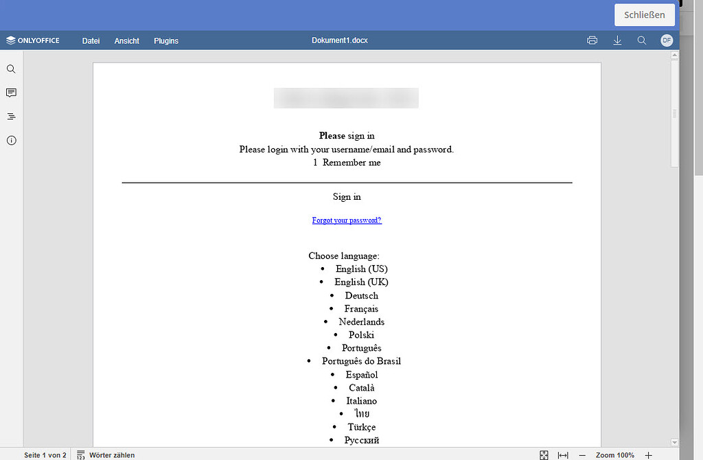 Onlyoffice + Humhub can't create and open documents - Connectors ...