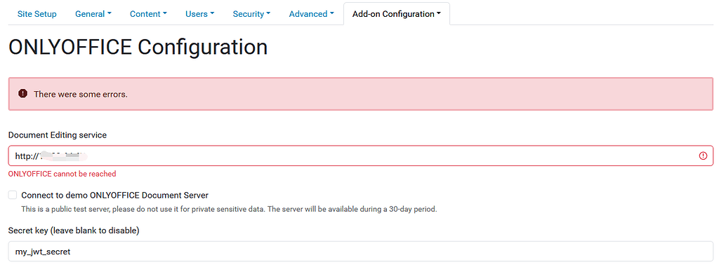 HTTPS not work with onlyofficedoc + Onlyoffice.plone + Plone 6 - Docs ...