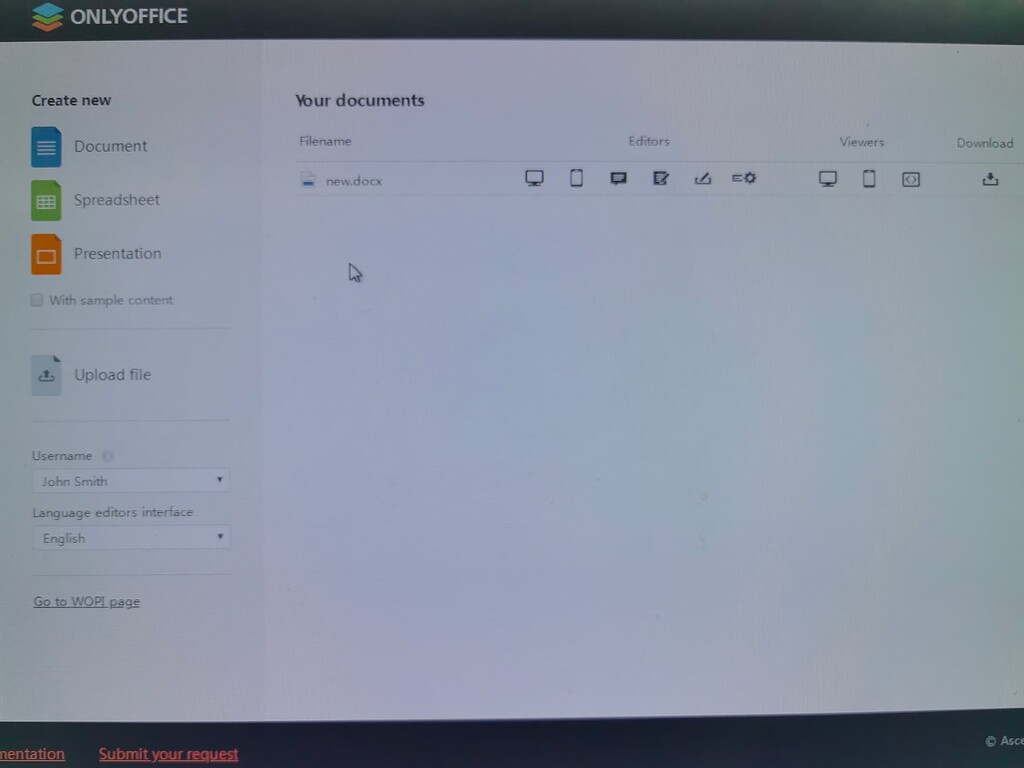 The page cannot display documents uploaded by other computers - Docs ...