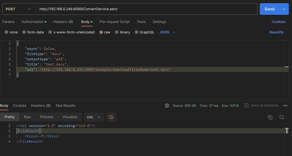File conversion error -7 - Page 2 - Docs API - ONLYOFFICE Community