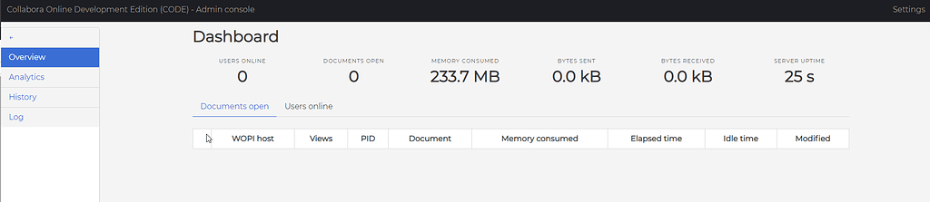 Implement Web Admin console for Onlyoffice Server - Docs - ONLYOFFICE ...