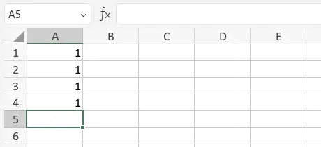 implicit intersection operator