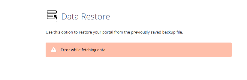 restore